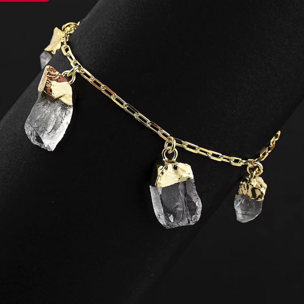 Beautiful Green Quartz Bracelet.